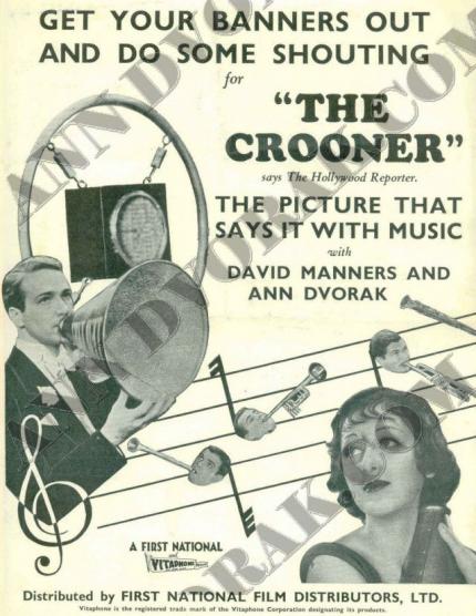 Affiche crooner